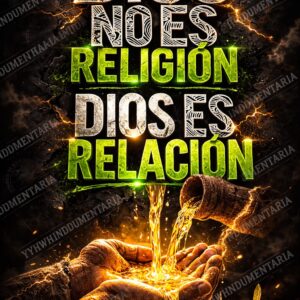 DIOS NO ES RELIGIÓN DIOS ES RELACIÓN
