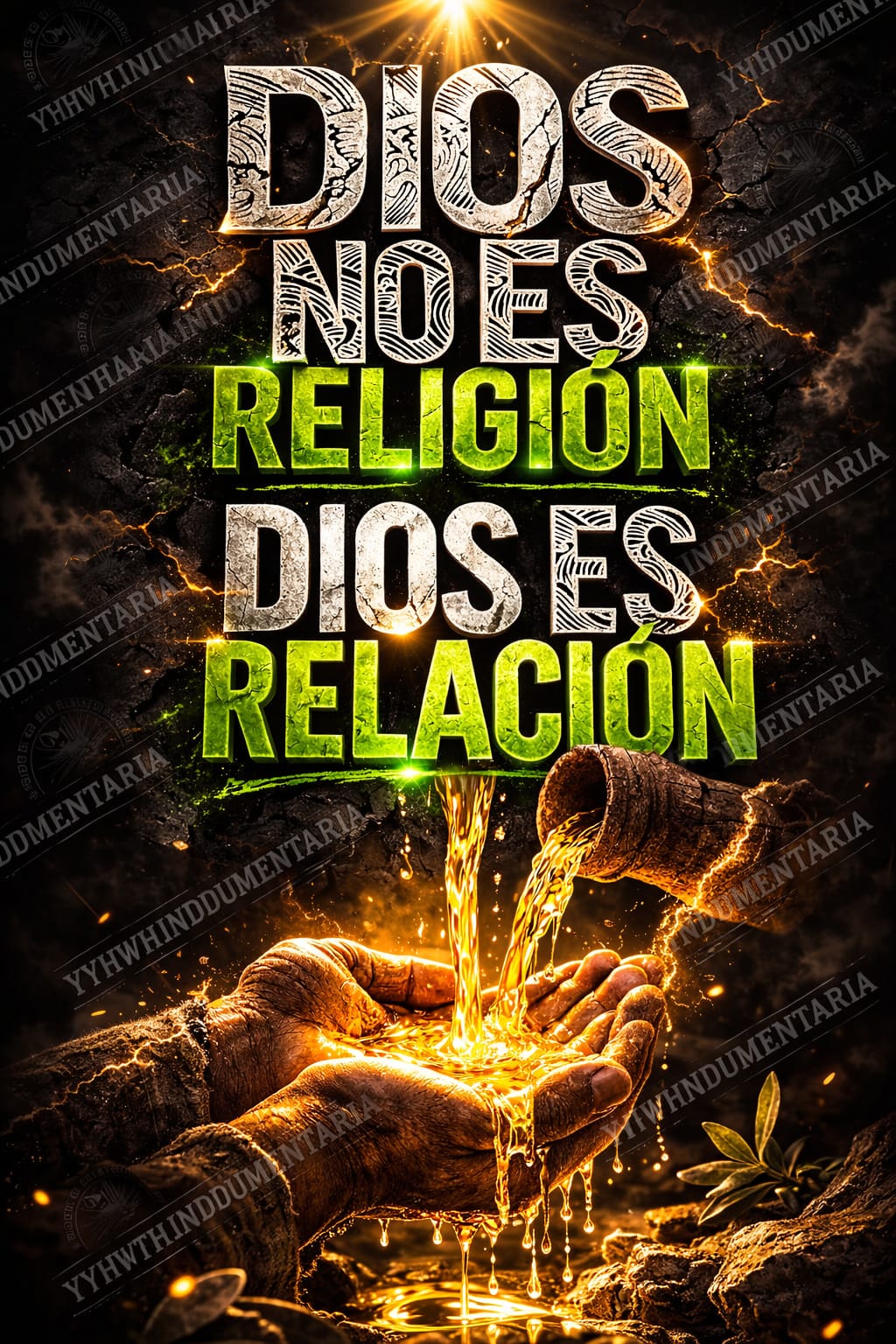 DIOS NO ES RELIGIÓN DIOS ES RELACIÓN