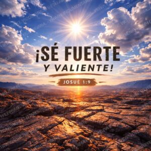 SÉ FUERTE Y VALIENTE