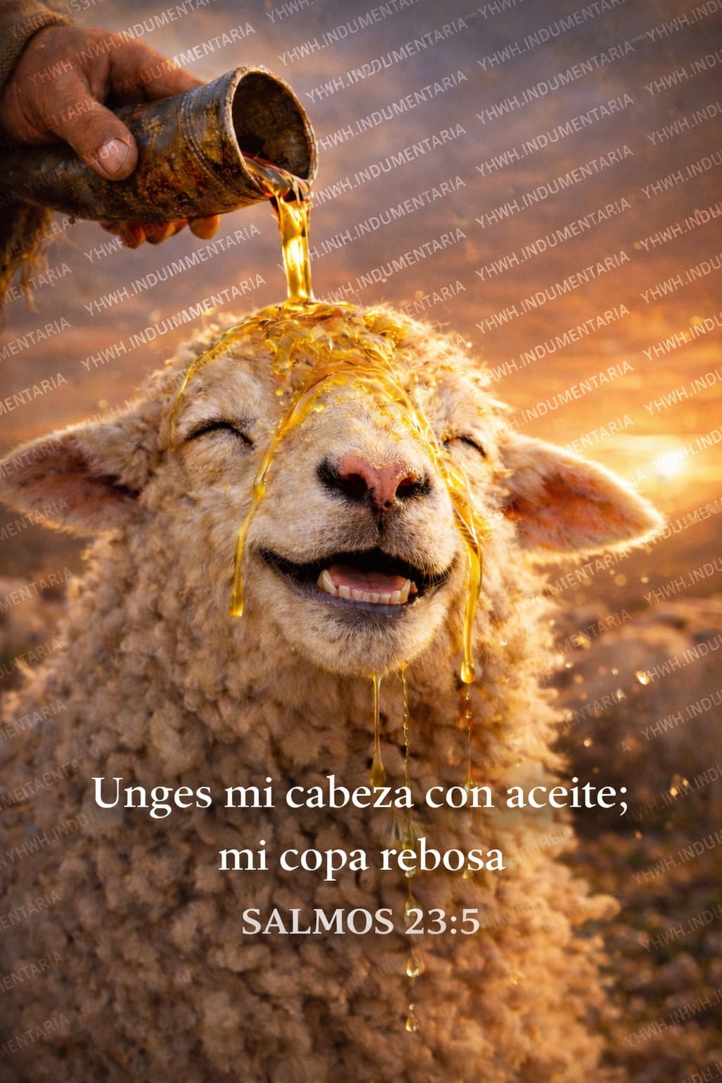 UNGES MI CABEZA CON ACEITE