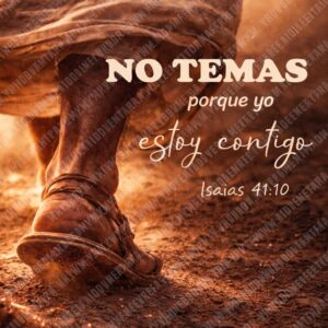 NO TEMAS PORQUE YO ESTOY CONTIGO