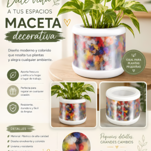 MACETA COLORES