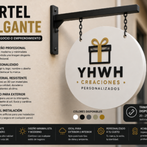 ART.13.DECORACION CARTEL COLGANTE