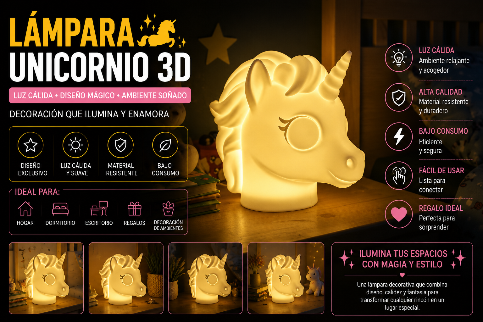 ART.04.LAMPARA UNICORNIO