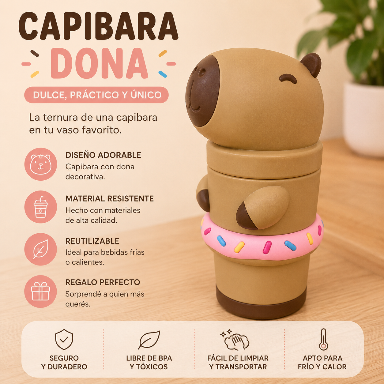 ART.03.VASO ANIMADOS CAPIBARA DONA