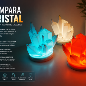 ART.09.LAMPARA CRISTAL