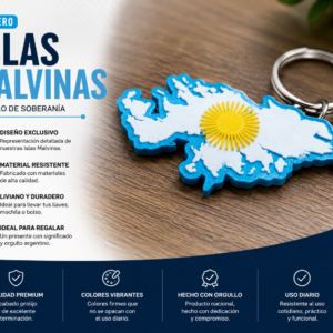 ART.01.VARIOS LLAVERO ISLA MALVINAS