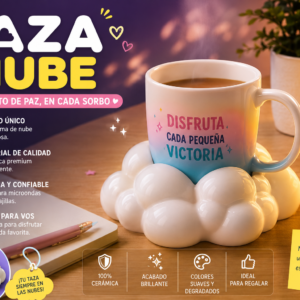 ART.17.DECORACION NUBE (NO INCLUYE TAZA)