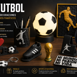 FUTBOL ACCESORIOS Y DECORACIONES