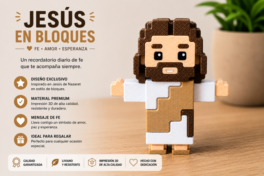 ART.12.DECORACIONES JESUS (15 CM)