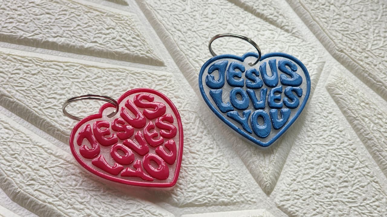ART.05.VARIO. JESUS LOVES YOU - Image 3