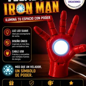 ART.11.VELADOR IRON MAN