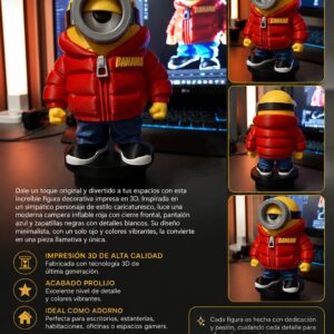 ART.04.PERSONAJE MINNIONS (21 CM)