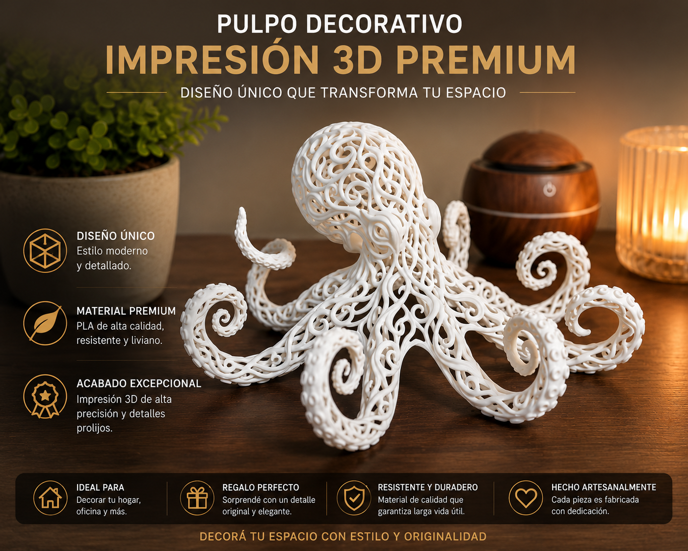 ART.13.ANIMALES PULPO (7 CM)