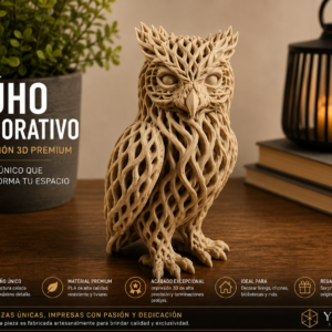 ART.15.ANIMALES BÚHO (10 CM)