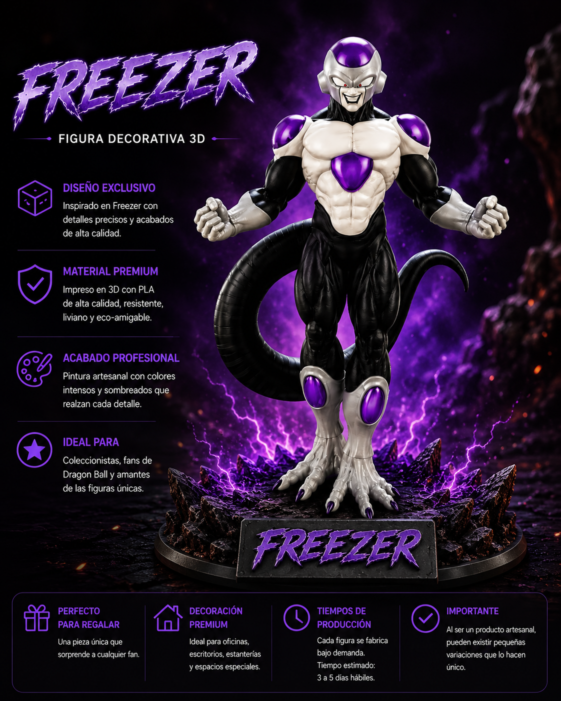 ART.08.PERSONAJE FREEZER (48 CM)