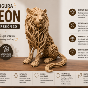 ART.16.ANIMALES LEÓN (16 CM)