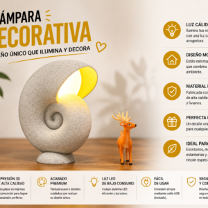 ART.13.LAMPARA CARACOLA