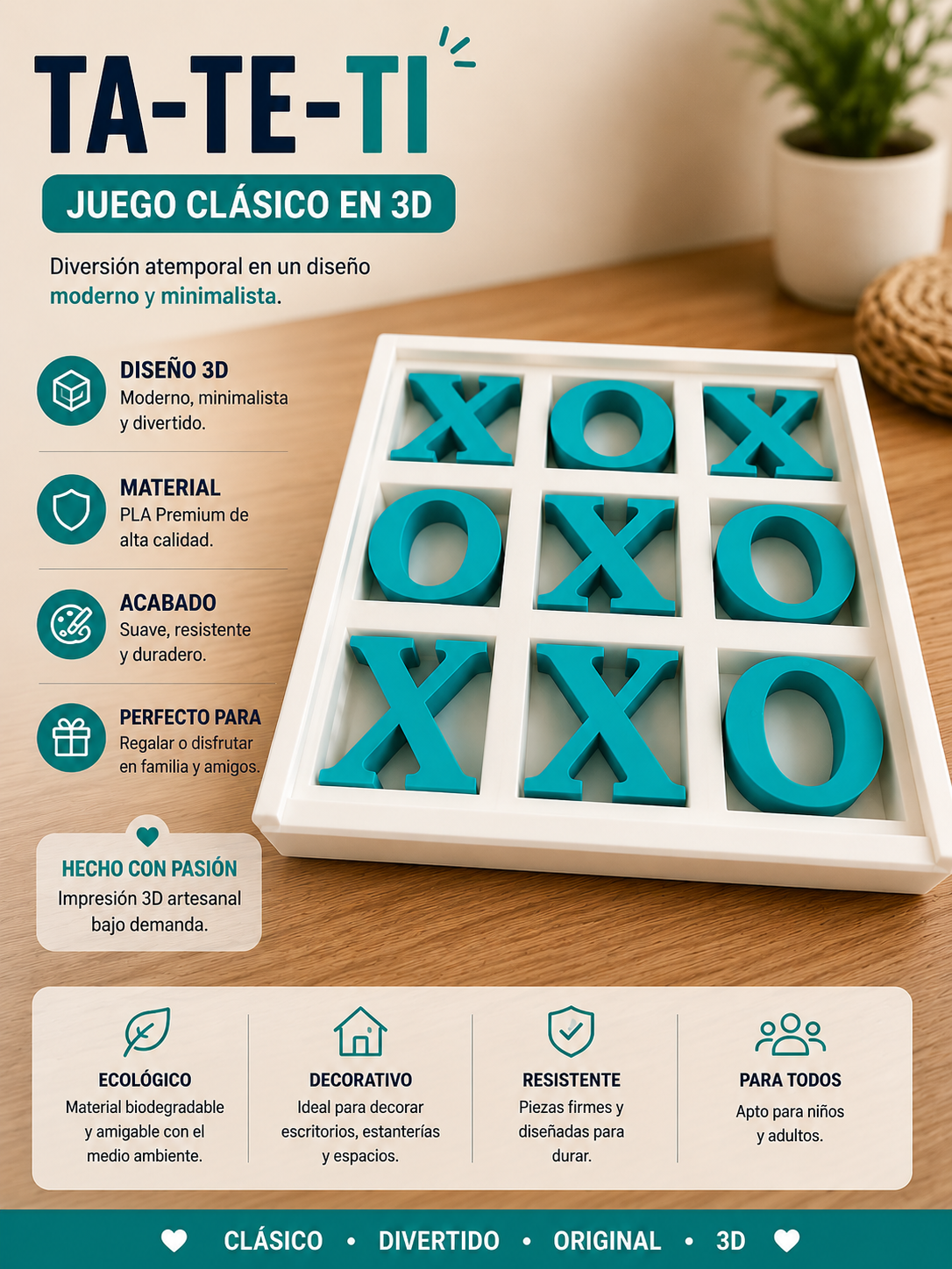 ART.02.JUEGOS TA-TE-TI (16 X 16 CM)
