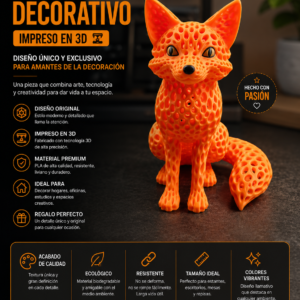 ART.05.ANIMALES ZORRO (20 CM)