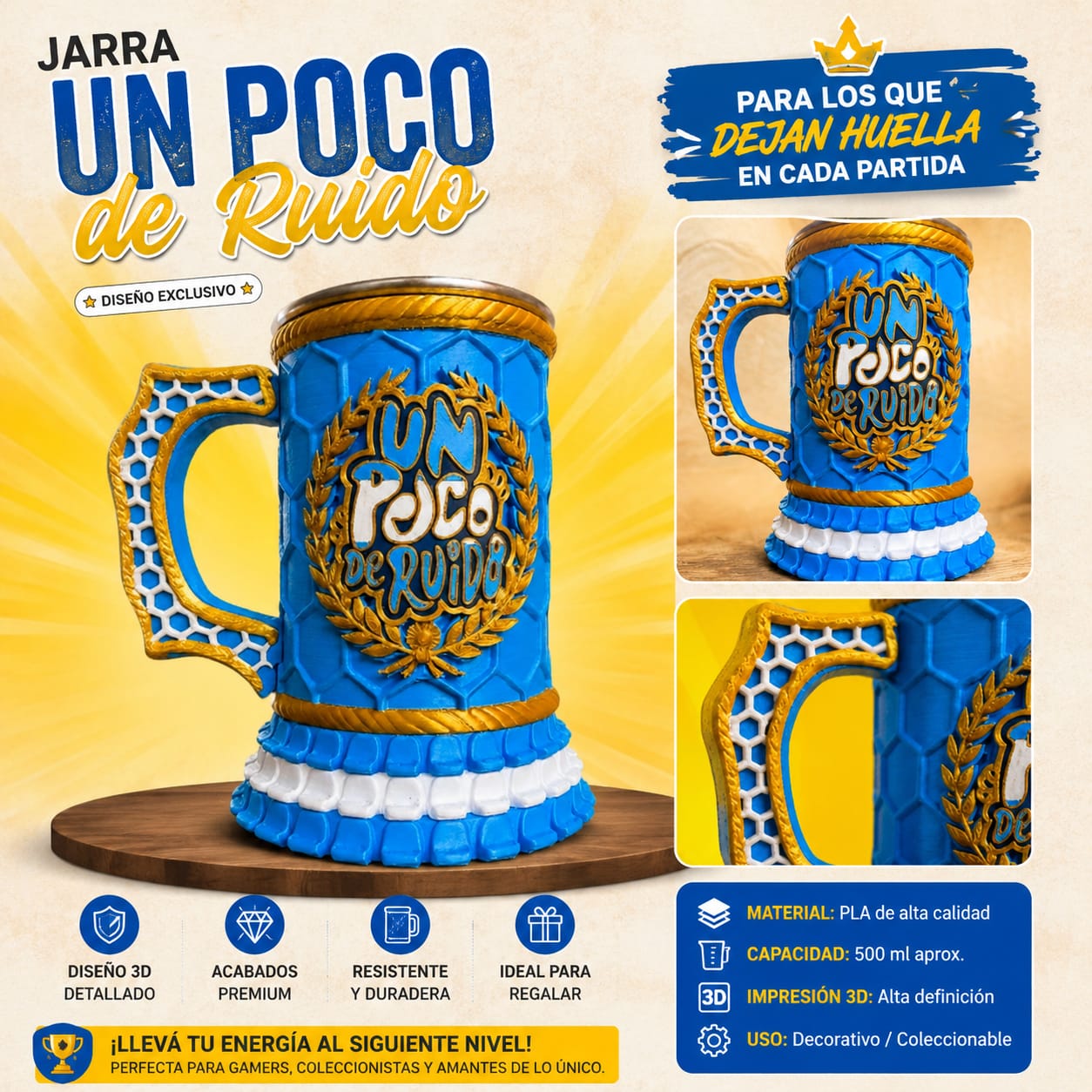 ART.07.VASO CHOP UN POCO DE RUIDO SELECCION