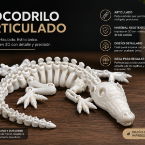 ART.20.ANIMALES COCODRILO ARTICULADO