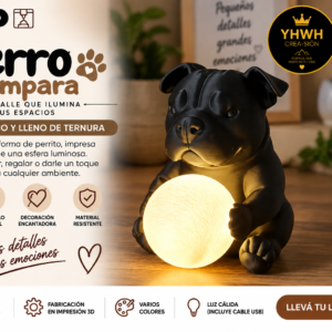 ART.17.VELADOR PERRO (16 cm)