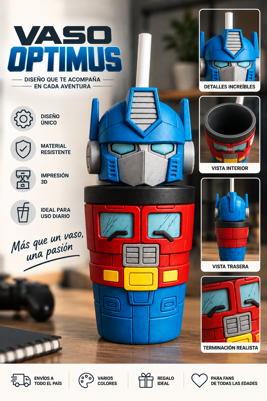 ART.26.VASO ANIMADO OPTIMUS