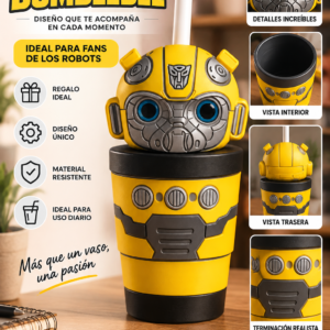 ART.27.VASOS ANIMADO BUMBLEBEE