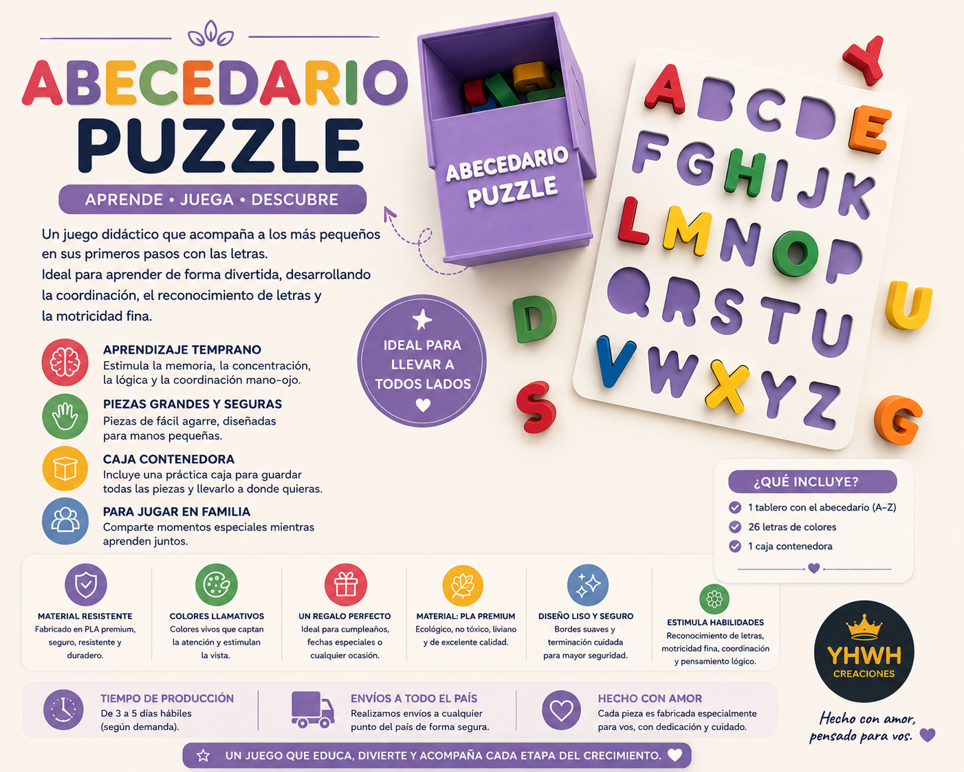 ART.01.APRENDIZAJE ABECEDARIO PUZZLE