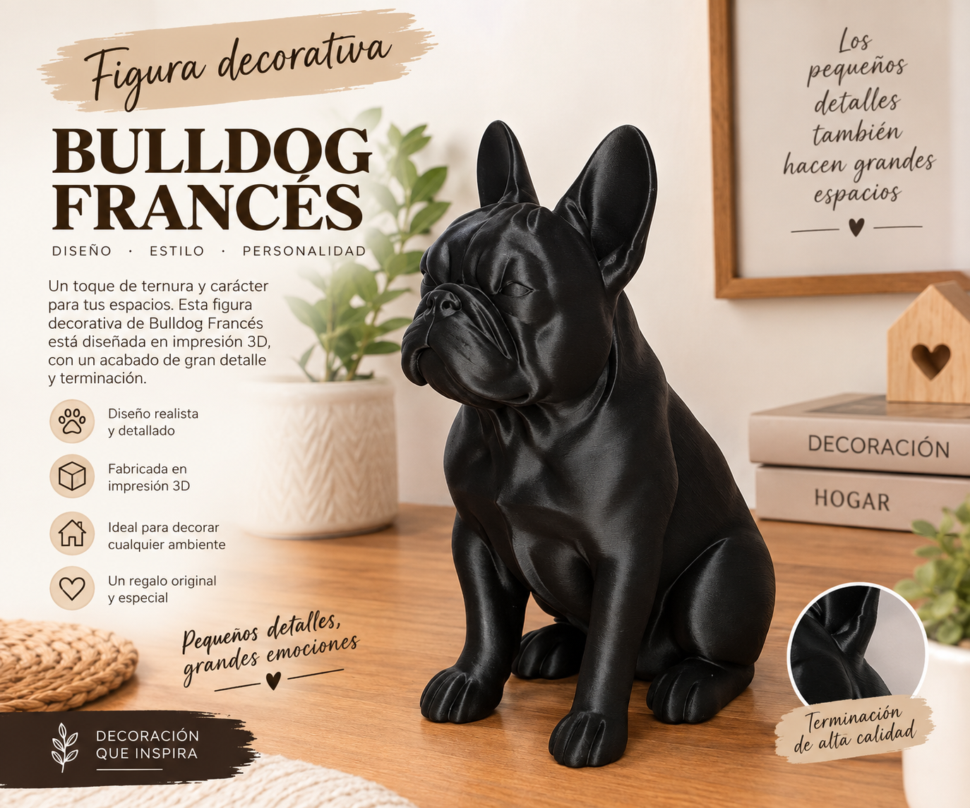 ART.24.ANIMALES BULLDOG FRANCES (7cm)