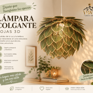 ART.19.LAMPARA HOJAS