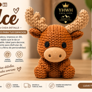 ART.03.TEJIDO ANIMAL ALCE (5 cm)