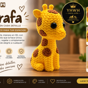 ART.04.TEJIDO ANIMAL JIRAFA (8 cm)