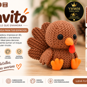 ART.10.TEJIDOS ANIMALES PAVITO (6 cm)