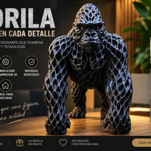 ART.21.ANIMALES GORILA (12cm)